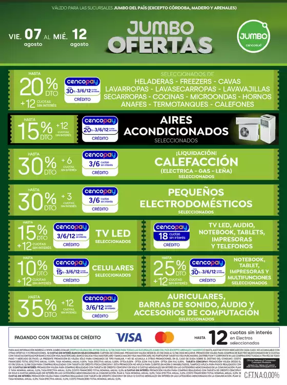 Catálogo Jumbo en Recoleta | Ofertas Electro y Hogar | 2026-08-07T00:00:00.000Z - 2026-08-13T00:00:00.000Z