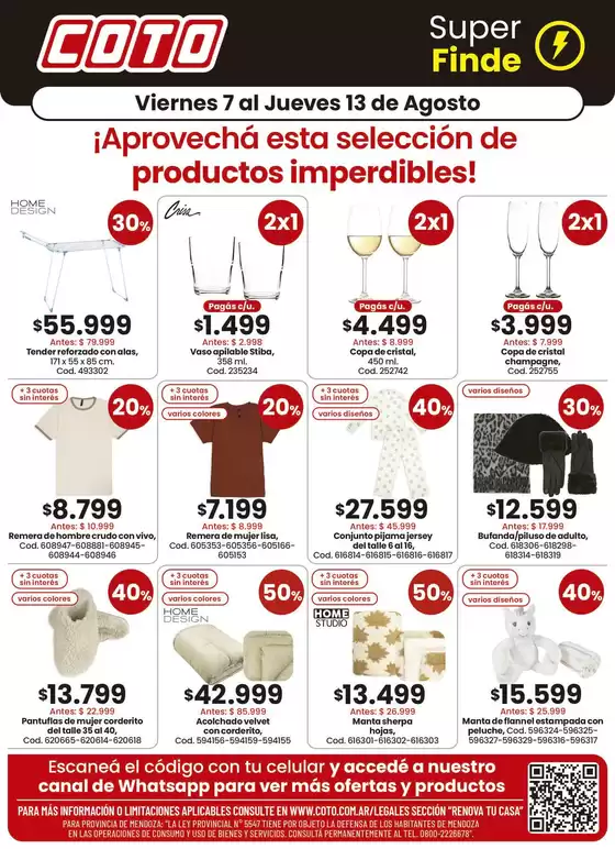 Catálogo Coto | Coto Renova Productos | 2026-08-07T00:00:00.000Z - 2026-08-13T00:00:00.000Z