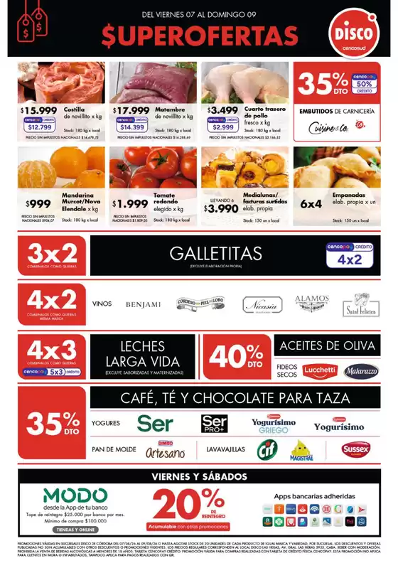 Catálogo Disco | Ofertas Córdoba | 2026-08-06T00:00:00.000Z - 2026-08-09T00:00:00.000Z