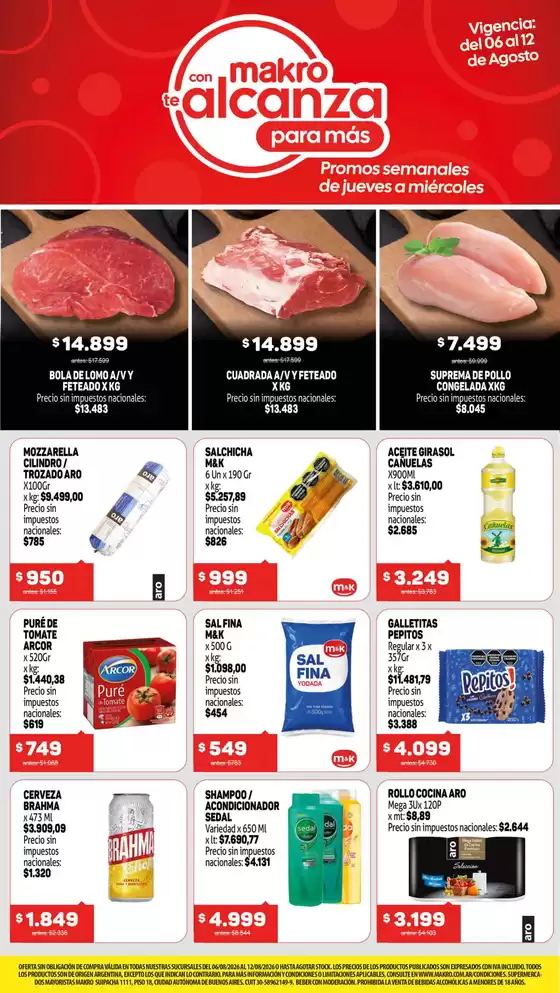 Catálogo Makro | Ofertas semanales | 2026-08-06T00:00:00.000Z - 2026-08-12T00:00:00.000Z