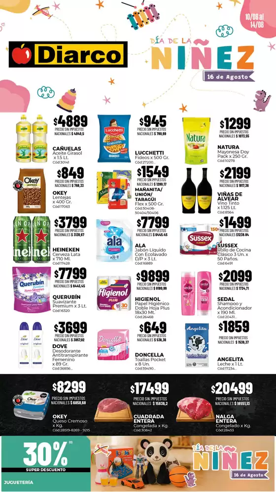 Catálogo Diarco | OFERTAS INTERIOR | 2026-08-10T00:00:00.000Z - 2026-08-14T00:00:00.000Z