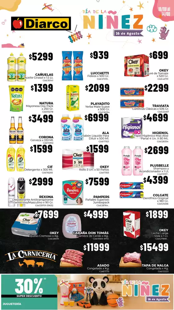 Catálogo Diarco | OFERTAS TDF | 2026-08-10T00:00:00.000Z - 2026-08-14T00:00:00.000Z