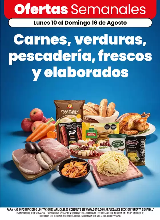 Catálogo Coto | Coto Revista Semanal Frescos | 2026-08-10T00:00:00.000Z - 2026-08-16T00:00:00.000Z