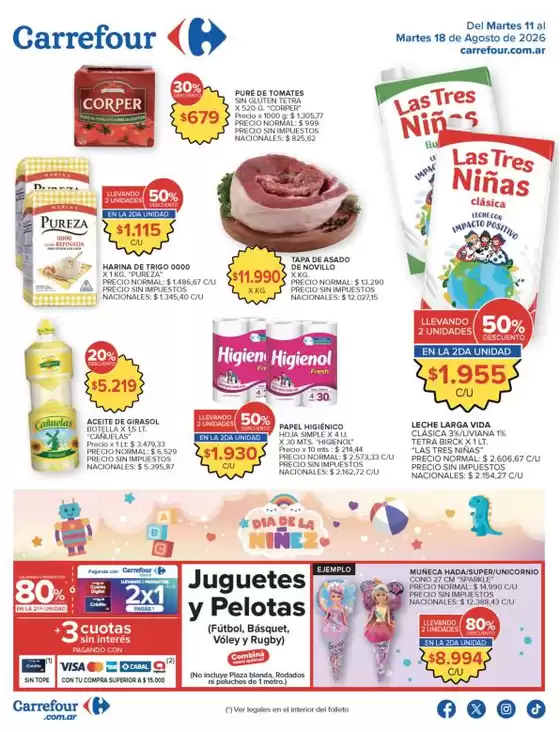 Catálogo Carrefour | Carrefour Hiper 11 Agosto | 2026-08-11T00:00:00.000Z - 2026-08-19T00:00:00.000Z