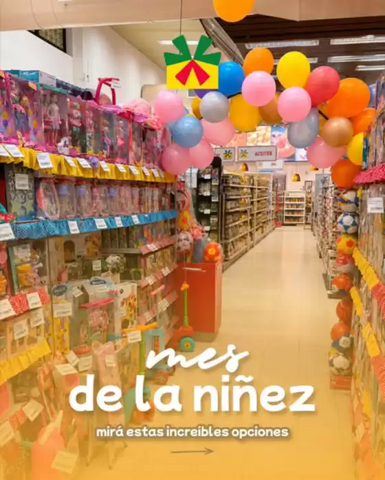 Catálogo Supermercados El Arriero | Mes de la ninez | 2026-08-12T00:00:00.000Z - 2026-08-31T00:00:00.000Z