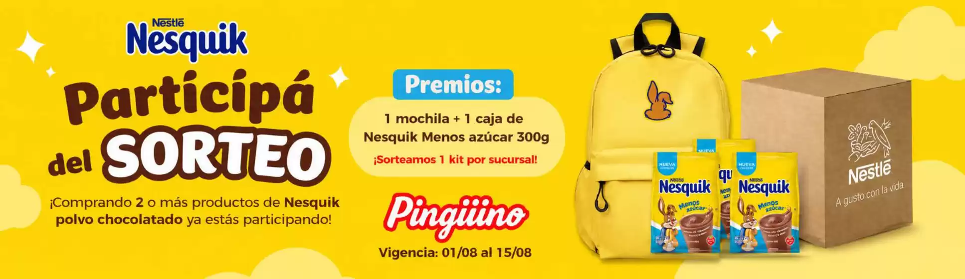 Catálogo Supermercados Pingüino | Sorteo | 2026-08-12T00:00:00.000Z - 2026-08-15T00:00:00.000Z