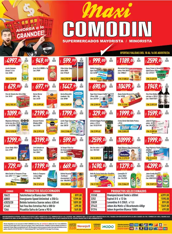 Catálogo Supermercados Comodin | 2030259 | 2026-08-10T00:00:00.000Z - 2026-08-16T00:00:00.000Z