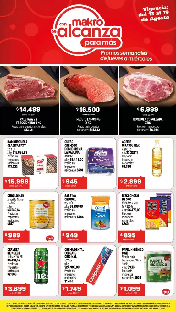 Catálogo Makro | Ofertas semanales | 2026-08-13T00:00:00.000Z - 2026-08-19T00:00:00.000Z