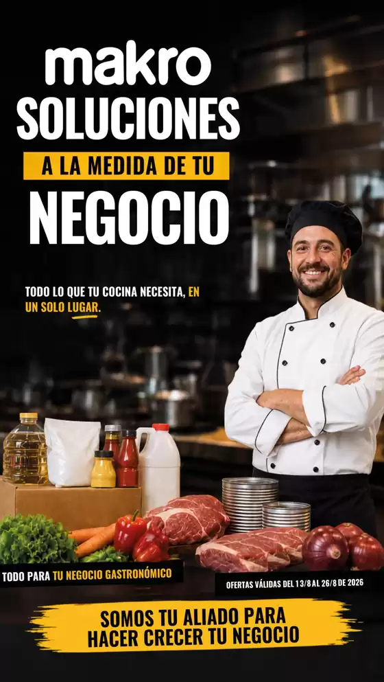 Catálogo Makro | Ofertas Gastronómicas | 2026-08-13T00:00:00.000Z - 2026-08-26T00:00:00.000Z