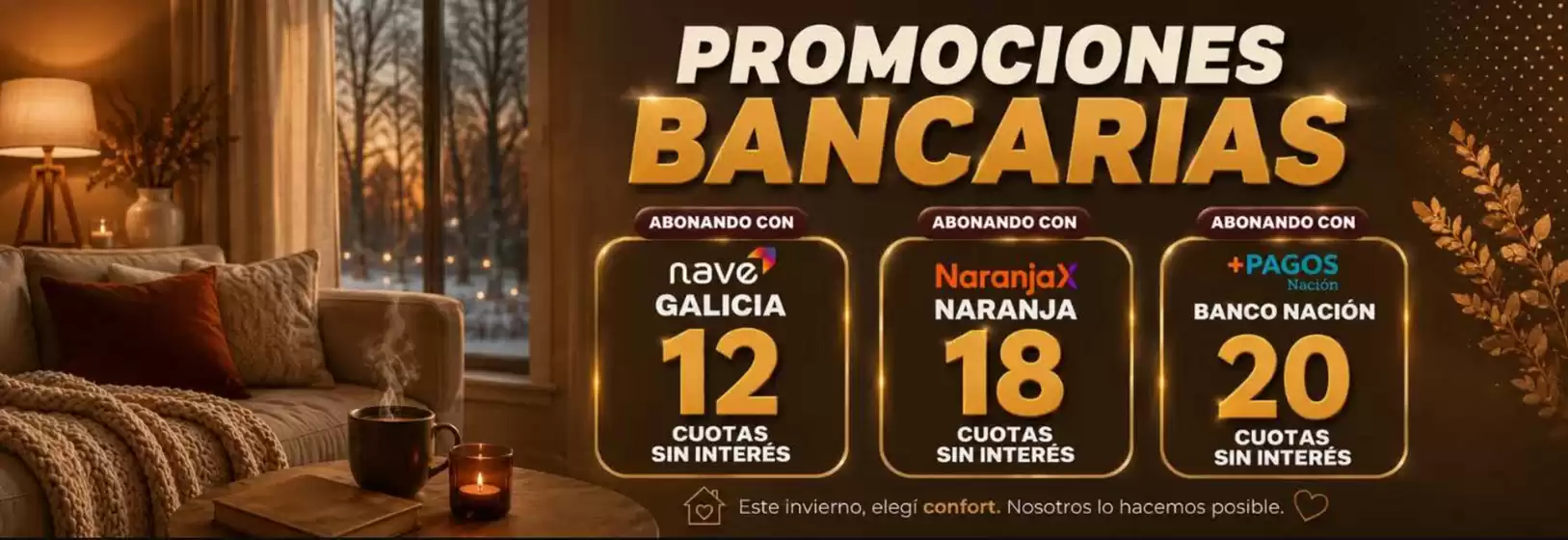 Catálogo Cortinería Confort | Promociones bancarias! | 2026-08-14T00:00:00.000Z - 2026-08-31T00:00:00.000Z