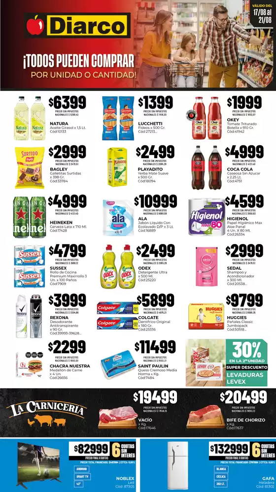 Catálogo Diarco | OFERTAS PUEBLO SUR | 2026-08-17T00:00:00.000Z - 2026-08-21T00:00:00.000Z