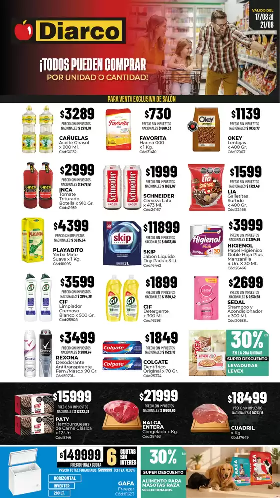 Catálogo Diarco | OFERTAS SUR | 2026-08-17T00:00:00.000Z - 2026-08-21T00:00:00.000Z