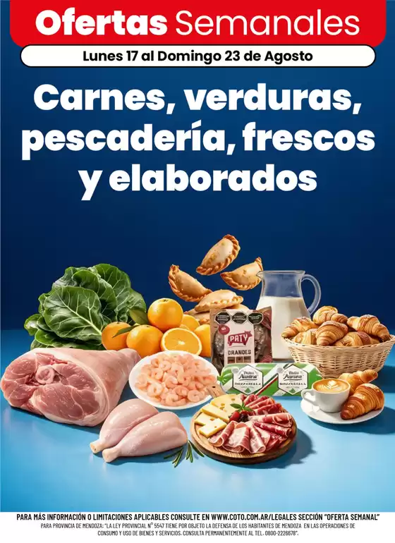 Catálogo Coto | Coto Revista Semanal Frescos | 2026-08-17T00:00:00.000Z - 2026-08-23T00:00:00.000Z
