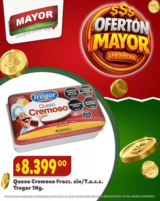 Catálogo Supermercados Mayor | Ahorra ahora con nuestras ofertas | 2026-08-07T00:00:00.000Z - 2026-08-20T00:00:00.000Z