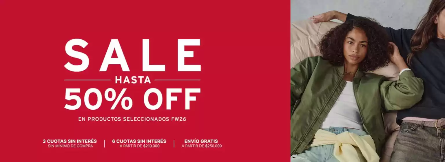 Catálogo Levi's | Sale! Hasta 50% off | 2026-08-18T00:00:00.000Z - 2026-08-31T00:00:00.000Z