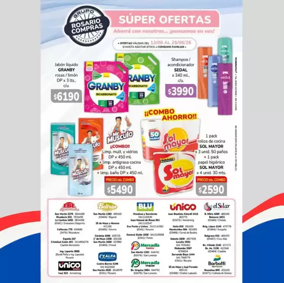 Catálogo El Solar Supermercados | Super ofertas! | 2026-08-18T00:00:00.000Z - 2026-08-25T00:00:00.000Z