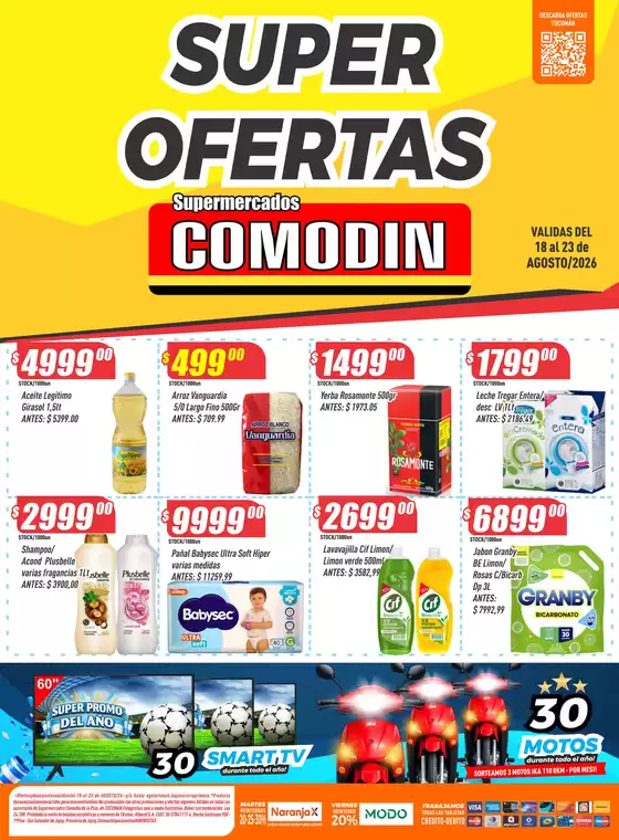 Catálogo Supermercados Comodin | 2026220 | 2026-08-18T00:00:00.000Z - 2026-08-23T00:00:00.000Z