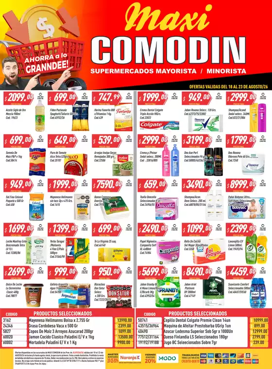 Catálogo Supermercados Comodin | 2030259 | 2026-08-18T00:00:00.000Z - 2026-08-23T00:00:00.000Z