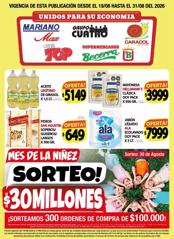 Catálogo Supermercados Becerra | Ofertas Supermercados Becerra | 2026-08-19T00:00:00.000Z - 2026-08-31T00:00:00.000Z