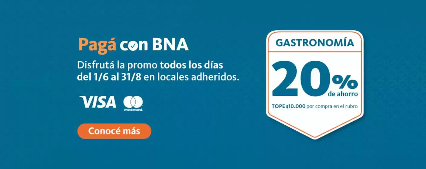 Catálogo Banco Nación | Promocion! | 2026-08-20T00:00:00.000Z - 2026-08-31T00:00:00.000Z