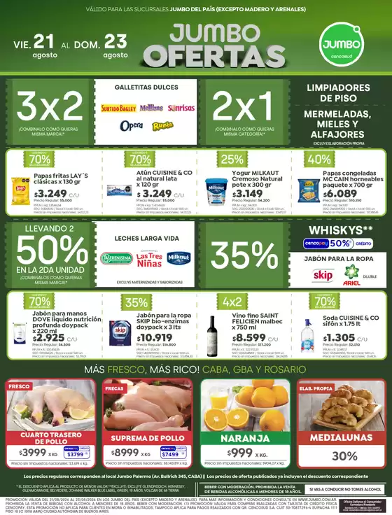 Catálogo Jumbo | Ofertas Bs As | 2026-08-20T00:00:00.000Z - 2026-08-23T00:00:00.000Z