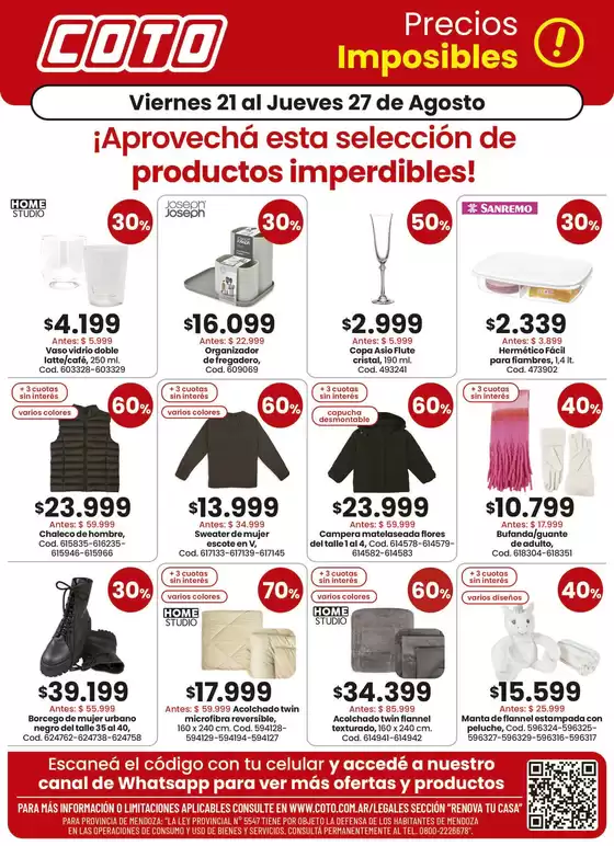 Catálogo Coto | Coto Renova Productos | 2026-08-21T00:00:00.000Z - 2026-08-27T00:00:00.000Z