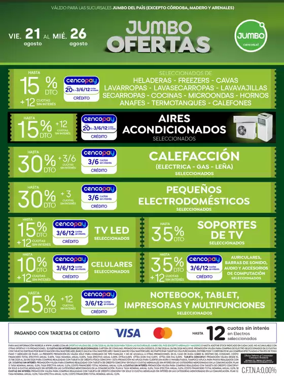 Catálogo Jumbo | Ofertas Electro y Hogar | 2026-08-21T00:00:00.000Z - 2026-08-27T00:00:00.000Z