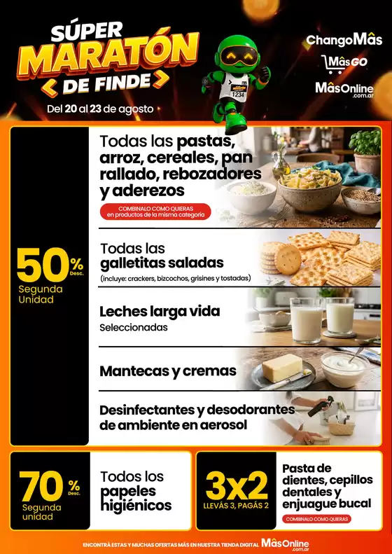 Catálogo HiperChangomas | Super Maraton | 2026-08-21T00:00:00.000Z - 2026-08-23T00:00:00.000Z