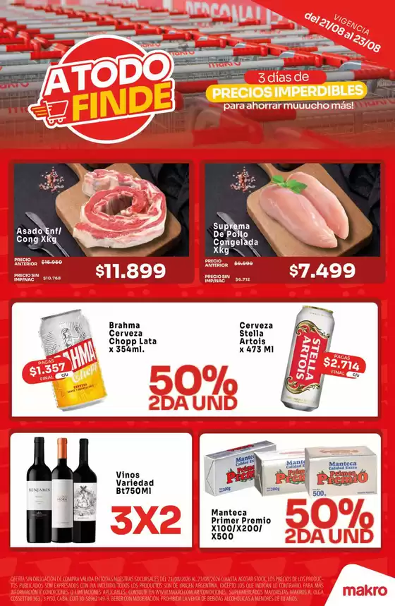Catálogo Makro | A todo finde en Makro | 2026-08-21T00:00:00.000Z - 2026-08-23T00:00:00.000Z