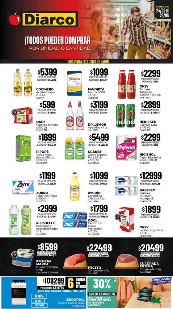 Catálogo Diarco | OFERTAS SUR | 2026-08-24T00:00:00.000Z - 2026-08-28T00:00:00.000Z