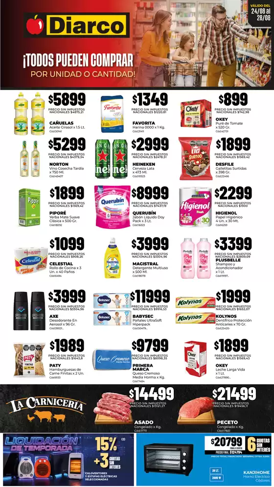 Catálogo Diarco | OFERTAS PUEBLO SUR | 2026-08-24T00:00:00.000Z - 2026-08-28T00:00:00.000Z