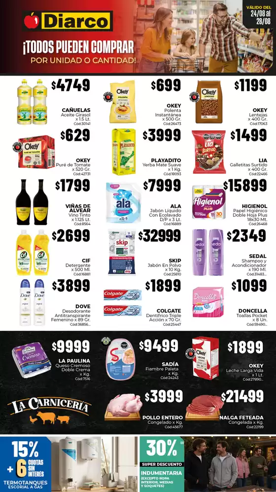 Catálogo Diarco | OFERTAS TDF | 2026-08-24T00:00:00.000Z - 2026-08-28T00:00:00.000Z