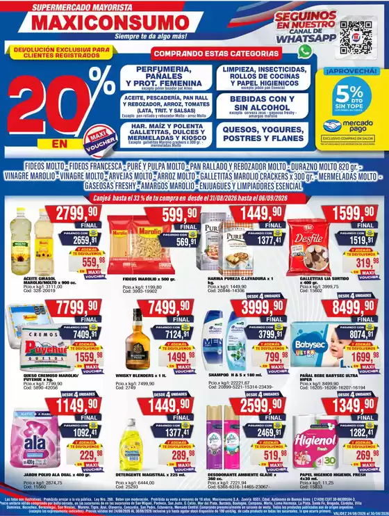 Catálogo Maxiconsumo | Revista n 1013 24 08 2026 final 4 zona 1 | 2026-08-31T00:00:00.000Z - 2026-09-06T00:00:00.000Z