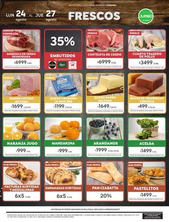 Catálogo Jumbo | Ofertas Córdoba | 2026-08-24T00:00:00.000Z - 2026-08-27T00:00:00.000Z