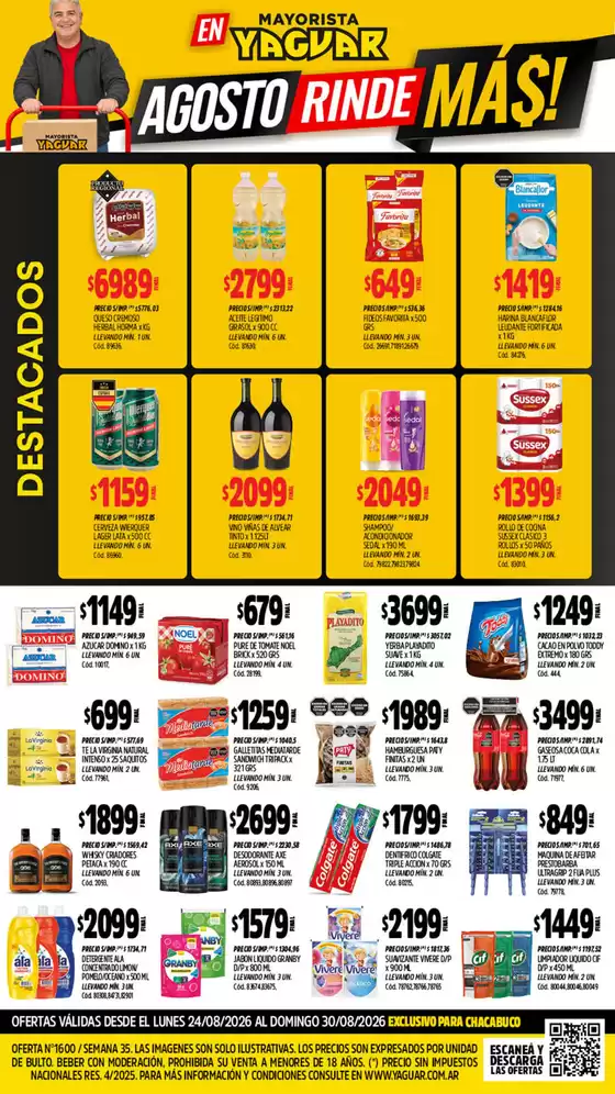Catálogo Supermercados Yaguar | Catalogo | 2026-08-24T00:00:00.000Z - 2026-08-30T00:00:00.000Z