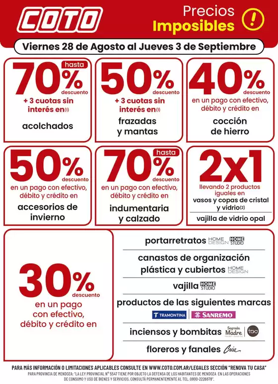 Catálogo Coto | Coto Renova Clases | 2026-08-28T00:00:00.000Z - 2026-09-03T00:00:00.000Z