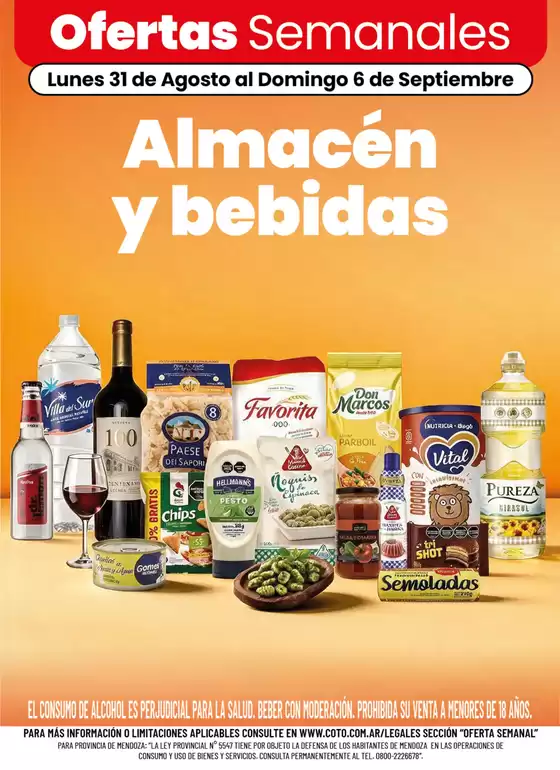 Catálogo Coto | Coto Revista Semanal Alimentos | 2026-08-31T00:00:00.000Z - 2026-09-06T00:00:00.000Z