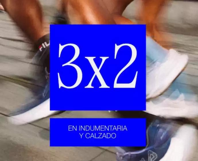 Catálogo Fila | Promocion! 3x2 | 2026-09-02T00:00:00.000Z - 2026-09-23T00:00:00.000Z