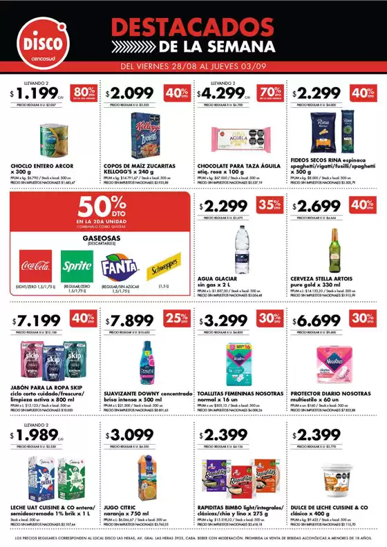 Catálogo Disco | Destacados - Ofertas I Nacional | 2026-08-27T00:00:00.000Z - 2026-09-03T00:00:00.000Z
