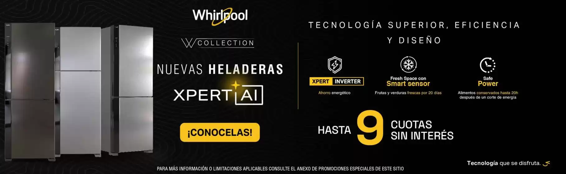 Catálogo Whirlpool | 9 cuotas sin interes | 2026-09-02T00:00:00.000Z - 2026-09-22T00:00:00.000Z