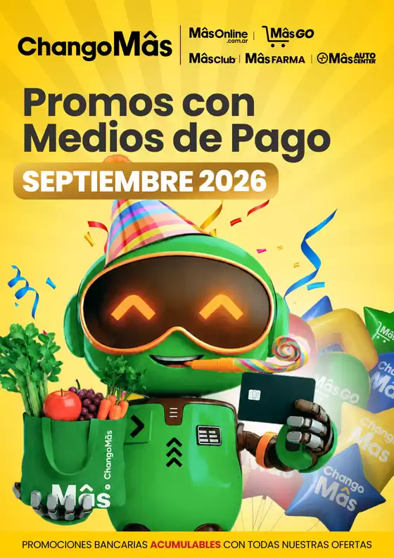 Catálogo Changomas en Monroe | Promos con Medios de Pago | 2026-09-03T00:00:00.000Z - 2026-09-30T00:00:00.000Z