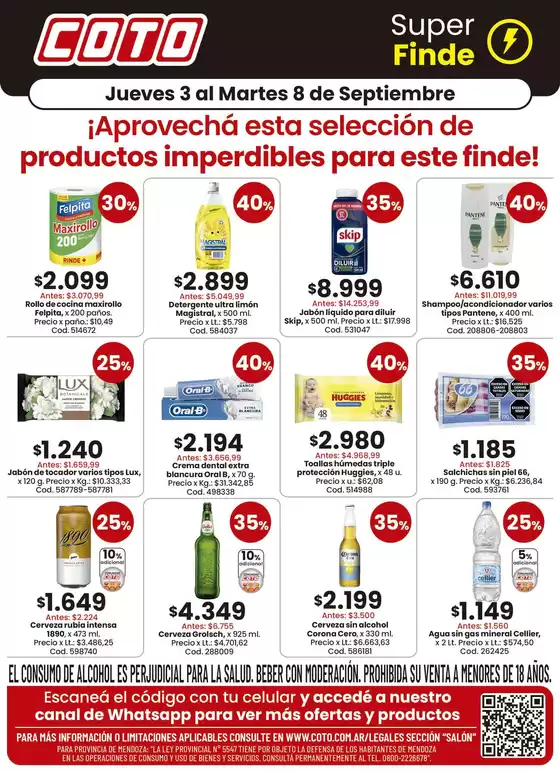 Catálogo Coto | Coto Salon Productos Motivo 1 | 2026-09-03T00:00:00.000Z - 2026-09-08T00:00:00.000Z