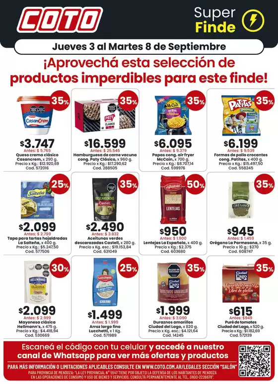 Catálogo Coto | Coto Salon Productos Motivo 2 | 2026-09-03T00:00:00.000Z - 2026-09-08T00:00:00.000Z