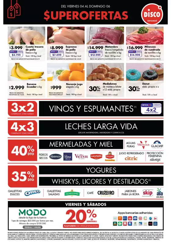 Catálogo Disco | Ofertas Bs. As. y Santa Fé | 2026-09-03T00:00:00.000Z - 2026-09-06T00:00:00.000Z