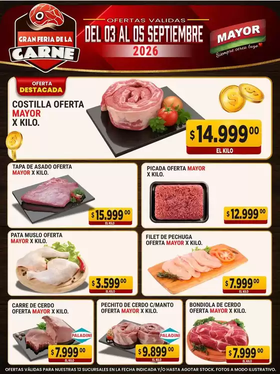 Catálogo Supermercados Mayor | Ofertas para cazadores de gangas | 2026-09-03T00:00:00.000Z - 2026-09-05T00:00:00.000Z