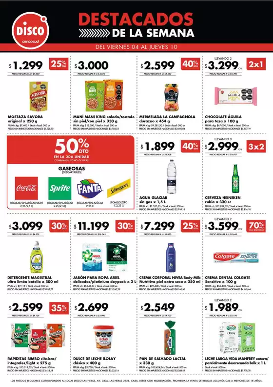Catálogo Disco | Destacados - Ofertas I Nacional | 2026-09-03T00:00:00.000Z - 2026-09-10T00:00:00.000Z