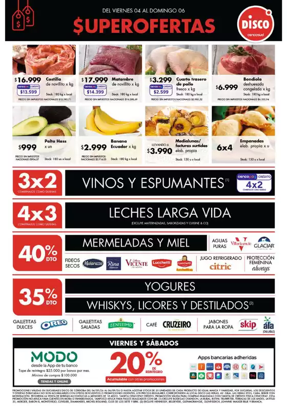 Catálogo Disco | Ofertas Córdoba | 2026-09-03T00:00:00.000Z - 2026-09-06T00:00:00.000Z