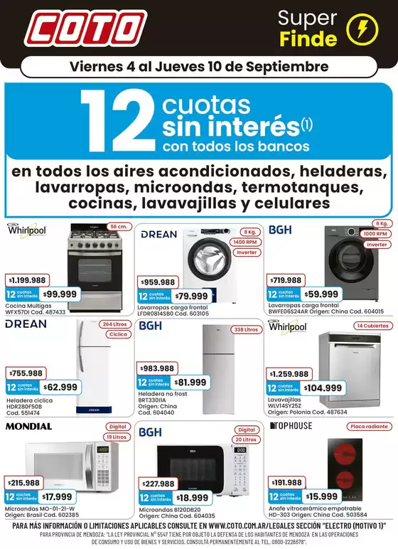 Catálogo Coto | Coto Electro Motivo 1 | 2026-09-04T00:00:00.000Z - 2026-09-10T00:00:00.000Z