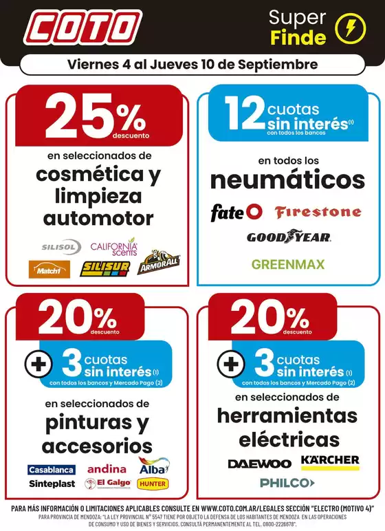 Catálogo Coto | Coto Electro Motivo 4 | 2026-09-04T00:00:00.000Z - 2026-09-10T00:00:00.000Z