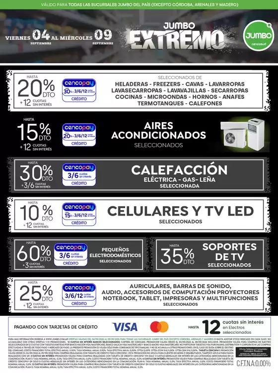 Catálogo Jumbo | Ofertas Electro y Hogar | 2026-09-04T00:00:00.000Z - 2026-09-10T00:00:00.000Z